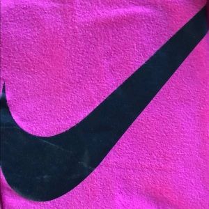 Hot Pink Nike Leggings (Calf)